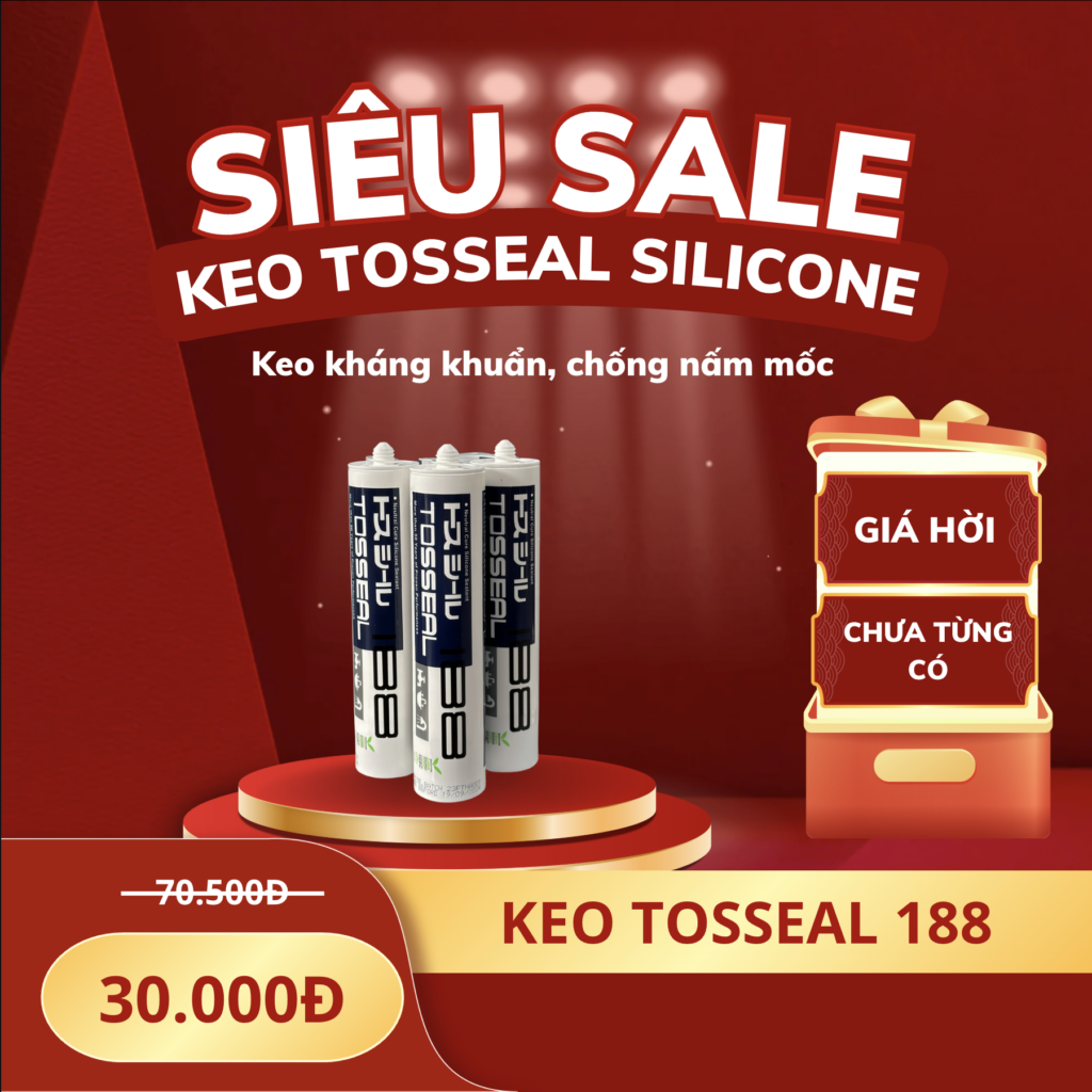 Keo silicone Tosseal 188 sale