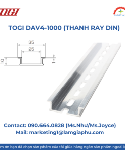 Togi DAV4-1000 (thanh ray DIN)