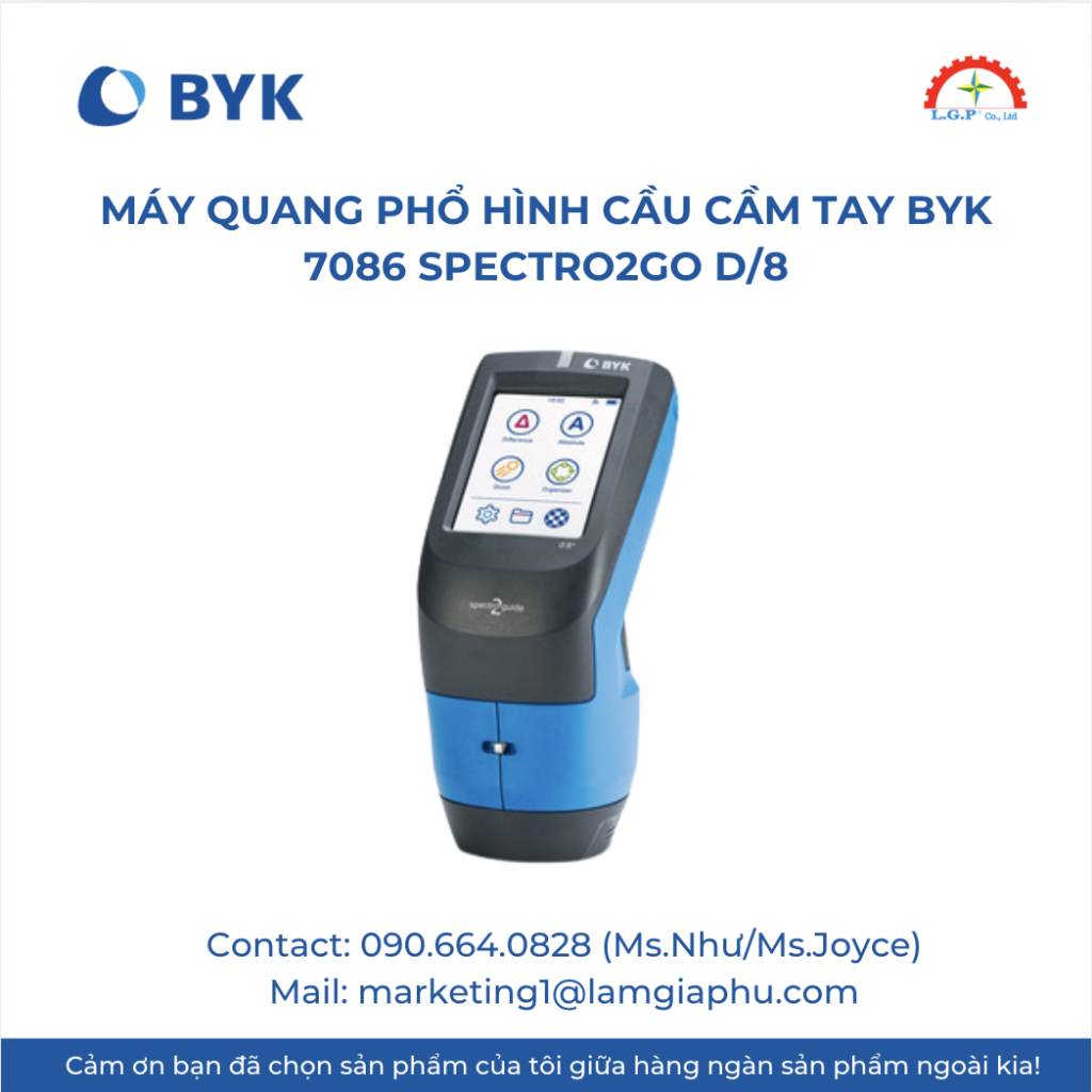 BYK 7086 Color measurement with digital standards