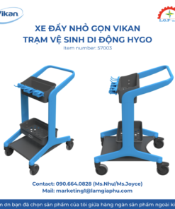 HyGo Vikan Cleaning Trolley 780 mm Blue