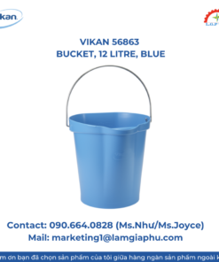 Vikan 56863 Bucket, 12 Litre, Blue