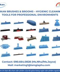 Vikan Brushes & Brooms – Hygienic Cleaning Tools for Professional Environments