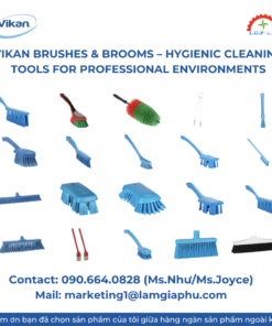 Vikan Brushes & Brooms – Hygienic Cleaning Tools for Professional Environments