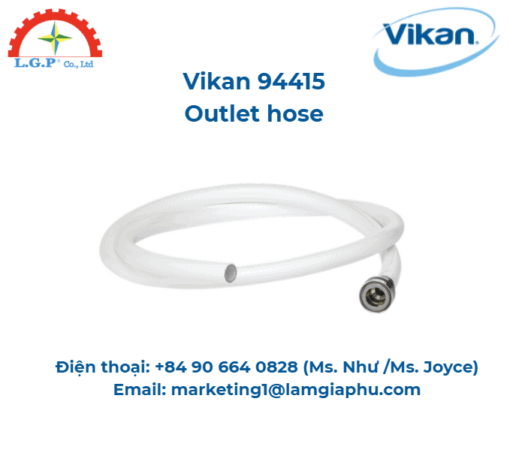 Ống thoát nước Vikan 94415, 1500 mm, 1/2" (Q)