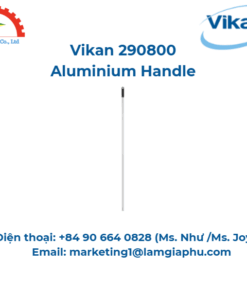 Tay cầm, Vikan 290800, 1505 mm, Ø22 mm, Click-on, Màu đen