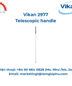 Tay cầm, Vikan 2977, 1880 - 6000 mm, Ø34 mm, Xám