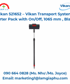 Bộ khởi động hệ thống vận chuyển Vikan 521652 có chức năng BậtTắt, Đen