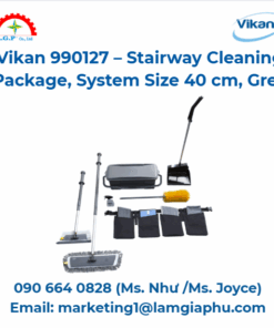 Bộ vệ sinh cầu thang Vikan 990127, 40 cm, xám