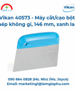 Máy cắtcạo bột Vikan 40573, thép không gỉ, 146 mm, xanh lam