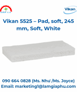 Miếng lót Vikan 5525, 245 mm, Mềm, Trắng