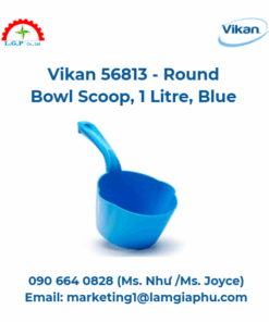 Muỗng tròn Vikan 56813, 1 lít, xanh