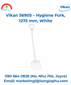 Nĩa vệ sinh Vikan 56905, 1275 mm, Màu trắng