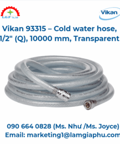 Ống nước lạnh Vikan 93315, 12 (Q), 10000 mm, Trong suốt