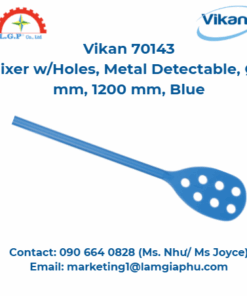 Máy trộn Vikan 70143, phát hiện kim loại, Ø31 mm, 1200 mm, xanh