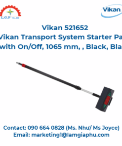 Bộ khởi động hệ thống vận chuyển Vikan 521652, 1065 mm, Đen, Đen