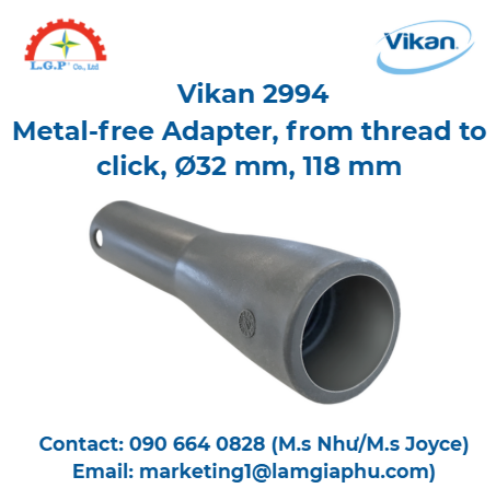 Bộ chuyển đổi không chứa kim loại Vikan 2994
