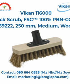 Chất tẩy rửa sàn Vikan 116000, 250 mm, Trung bình, Gỗ