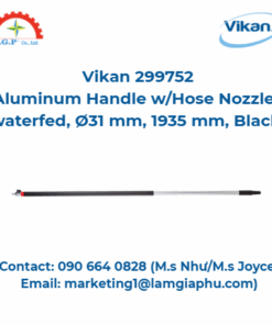 Tay cầm bằng nhôm Vikan 299752, có vòi phun,1935 mm, Màu đen