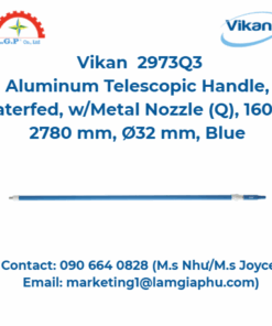 Tay cầm bằng nhôm Vikan 2973Q3, Ø32 mm, Màu xanh lam