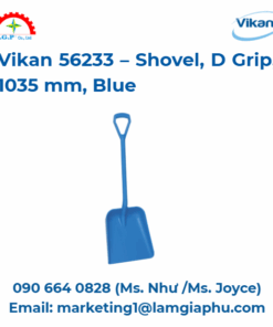 Xẻng Vikan 56233, Tay cầm chữ D, 1035 mm, xanh