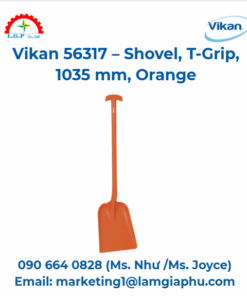 Xẻng Vikan 56317, Tay cầm chữ T, 1035 mm, cam