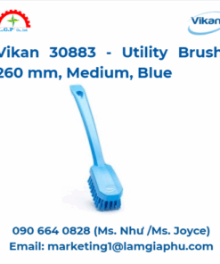 Bàn chải tiện ích Vikan 30883, 260 mm, trung bình, xanh