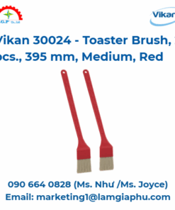 Bộ 2 bàn chải vệ sinh lò nướng Vikan 30024, dài 395 mm, cứng vừa, đỏ
