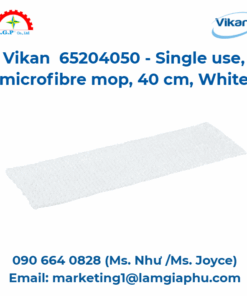 Cây lau dùng một lần sợi nhỏ Vikan 65204050, 40 cm, trắng