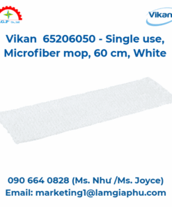 Cây lau dùng một lần sợi nhỏ Vikan 65206050, 60 cm, trắng