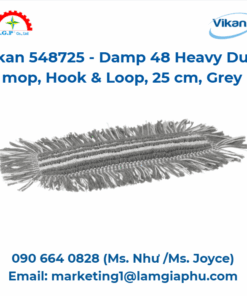 Cây lau nhà Damp 48 Heavy Duty Vikan 548700, Túi, 40 cm, xám