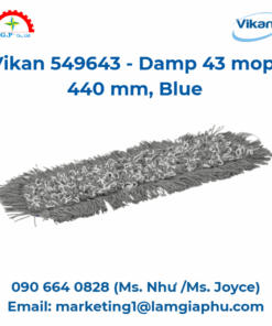 Cây lau nhà ẩm 43 Vikan 549643, 440 mm, xanh