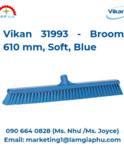 Chổi Vikan 31993, 610 mm, mềm, xanh