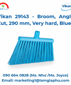 Chổi cắt xéo Vikan 29143, 290 mm, rất cứng, xanh