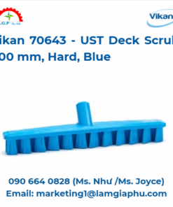 Chổi chà sàn UST Vikan 70643, 400 mm, lông cứng, xanh