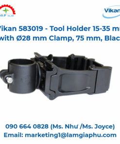 Giá đỡ dụng cụ Vikan 583019 15-35 mm có kẹp Ø28 mm, 75 mm, đen
