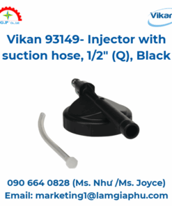 Kim phun có ống hút Vikan 93149, 12 (Q), đen