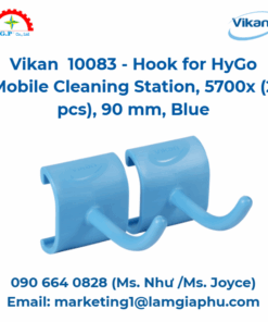 Móc treo Vikan 10083 cho trạm vệ sinh di động HyGo, 5700x (2 cái), 90 mm, xanh
