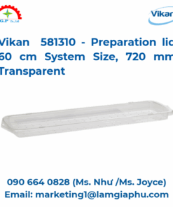 Nắp chuẩn bị Vikan 581310, Kích thước hệ thống 60 cm, 720 mm, trong