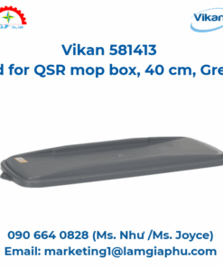 Nắp hộp lau nhà QSR Vikan 581413, 40 cm, xám