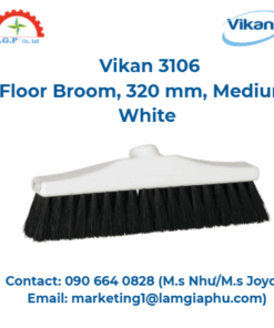 Chổi lau sàn Vikan 3106, 320 mm, Trung bình, Trắng