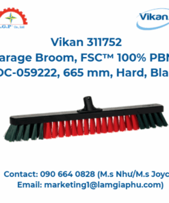 Chổi lau nhà Vikan 311752, 665 mm, Cứng, Đen