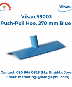 Cuốc đẩy kéo Vikan 59003, 270 mm, màu xanh