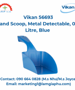 Muỗng cầm tay Vikan 56693, Phát hiện kim loại, 0,5 lít, Màu xanh