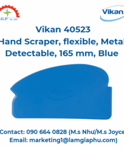 Dụng cụ cạo tay Vikan 40523, linh hoạt, 165 mm, màu xanh lam