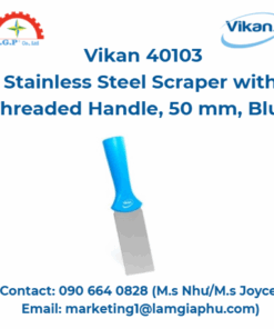 Dụng cụ cạo bằng thép không gỉ Vikan 40103, màu xanh lam