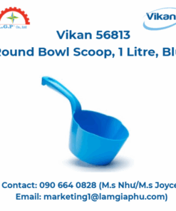 Muỗng tròn Vikan 56813, 1 lít, màu xanh
