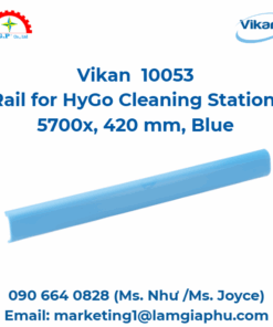 Thanh ray Vikan 10053 cho Trạm vệ sinh HyGo, 5700x, 420 mm, xanh