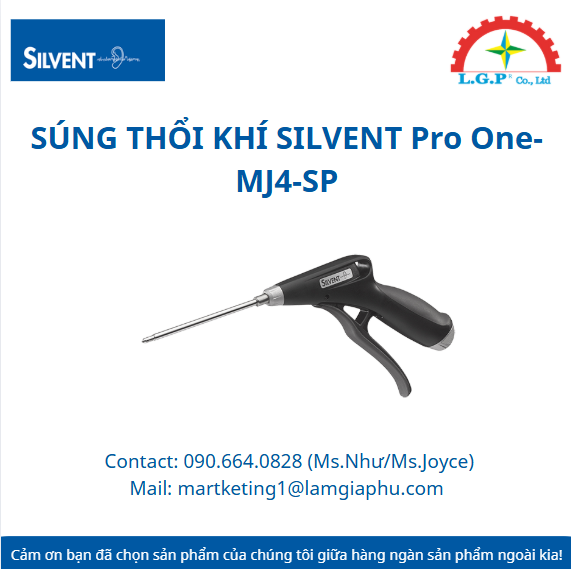 SÚNG THỔI KHÍ SILVENT Pro One-MJ4-SP