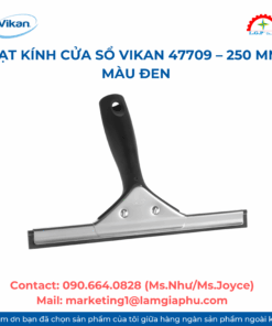 Gạt kính cửa sổ Vikan 47709 – 250 mm, màu đen
