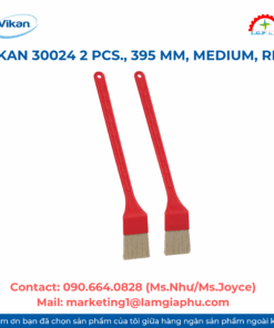 Vikan 30024 2 pcs., 395 mm, Medium, Red